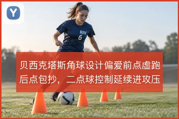 贝西克塔斯角球设计偏爱前点虚跑后点包抄,二点球控制延续进攻压力